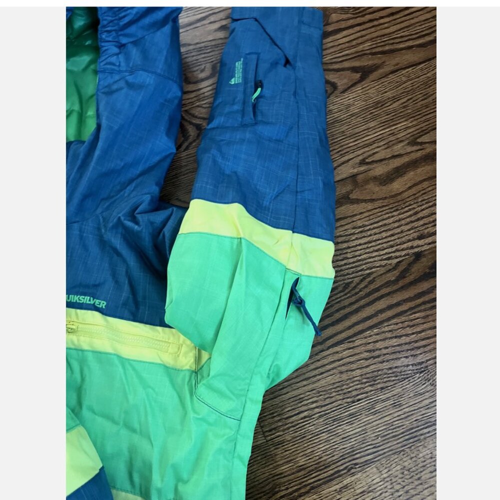 Quicksilver Size 16(XL) Dry Flight 10K Technical Snow Winter Jacket Coat Youth - Picture 10 of 10